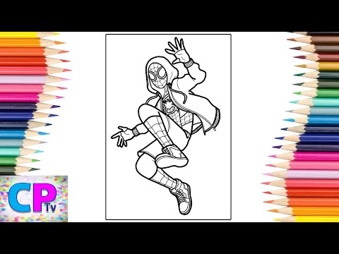 Miles Morales with the Hoodie Coloring Pages/Jim Yosef - Imagine [NCS Release]No Copyright Sounds