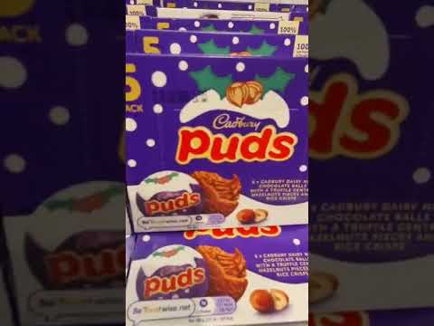 CADBURRY puds  😮😲 PURPLE  #shorts #cadbury #purple #youtubeshorts #ipurpleyou #chocolate #fyp