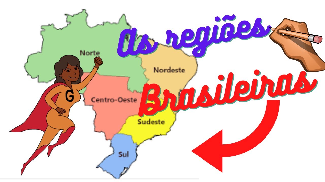 Regionalização brasileira/Aprenda agora