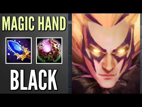 Pro Invoker by Black Magic Hand with Scepter Crazy MMR Gameplay Patch 7.00 Dota 2