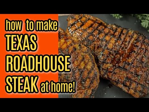 How to make Texas Roadhouse Steak at home!