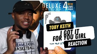 Toby Keith - I Got It for You Girl | REACTION!