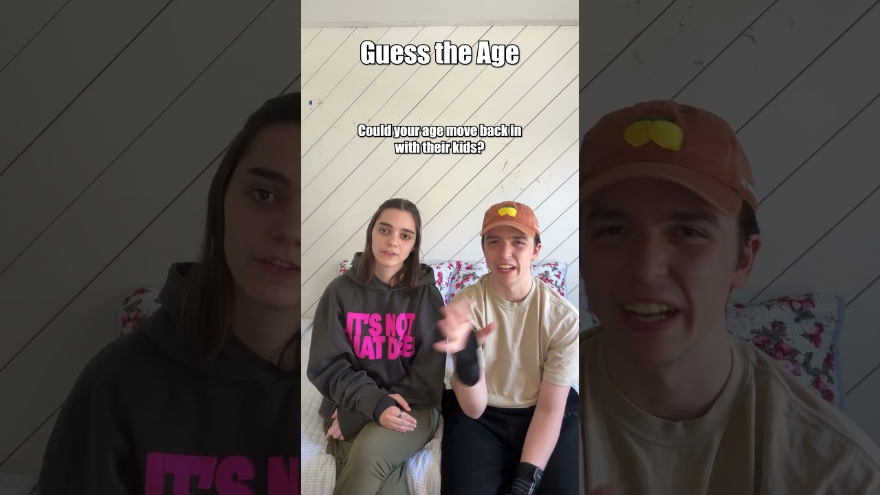 THIS IS SO FUN! Guess The Age DIY Game Challenge with @BrynLamanna