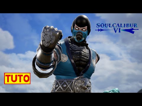 SOULCALIBUR 6 TUTORIAL : HOW TO MAKE SUB-ZERO ( UPDATED )