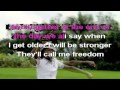 K'NAAN - Wavin' Flag (Karaoke) 