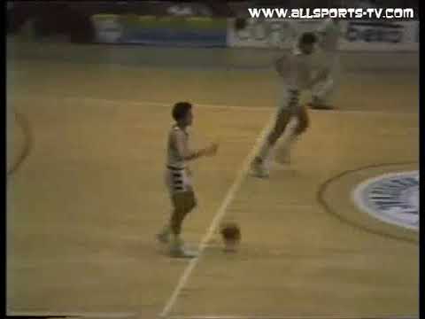 PJ u košarci 1987/88. - Partizan - Cibona - 2. utakmica polufinala plej ofa