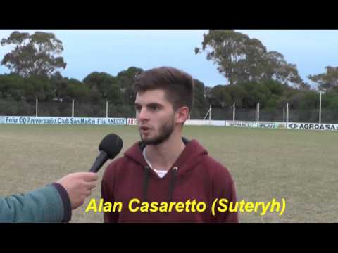 Fútbol Dorrego: Nota a Alan Casaretto (Suteryh)