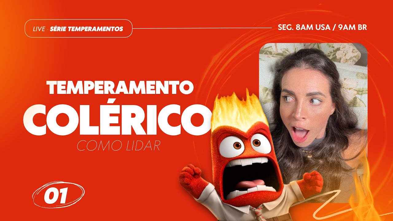 🔴Manhã Plena #27 - Temperamento Colérico: Como Lidar