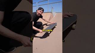 How to drop in on a skateboard for beginners.  #skateboarding #skate #skateboard