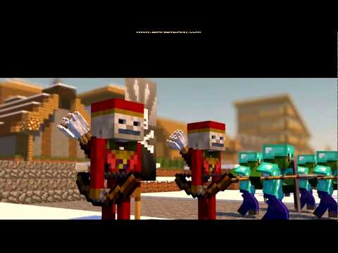 Minecraft animation We are the dangers (again back the herobrine)