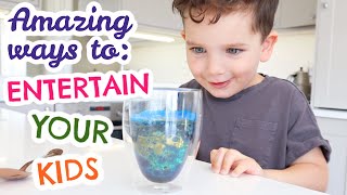 10 AMAZING WAYS TO ENTERTAIN YOUR KIDS 3+ YEARS  |  HOW TO ENTERTAIN YOUR CHILDREN  |  Emily Norris
