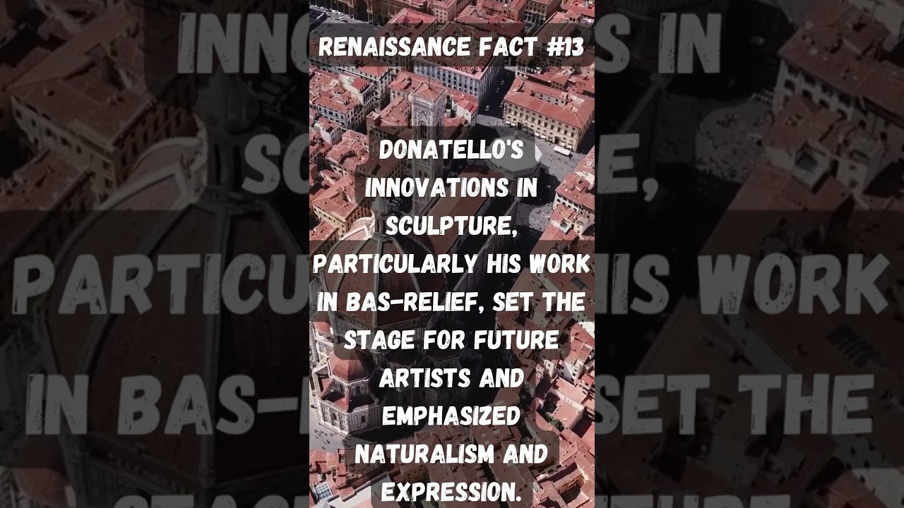 Donatello: Sculpting the Renaissance