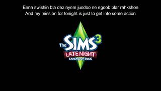 Saturday Night by Jessica Mauboy ft. Ludacris Simlish Version (Simlish lyrics &amp; English Lyrics!)