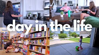 Realistic Day in the Life | Toddler Adventures, Haircut, Gym & Family Time
