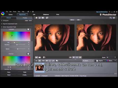 Comment ajouter une ambiance photo avec Split Toning | PhotoDirector 6