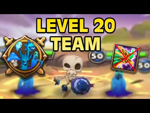 LEVEL 20 Team for Monster Subjugation Combat in Water (Summoners War Monster Subjugation)