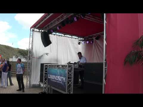 Jonas Steur playing Good Shot + Far from Over @ Luminosity Beach Festival 2011 Day 2 Part 10