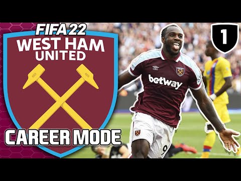 FIFA 22 West Ham Career Mode EP1 - NEW JOURNEY BEGINS!!🤩