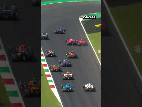 C'est chaud entre les Ferrari 👀🔥 #f1 #italiangp