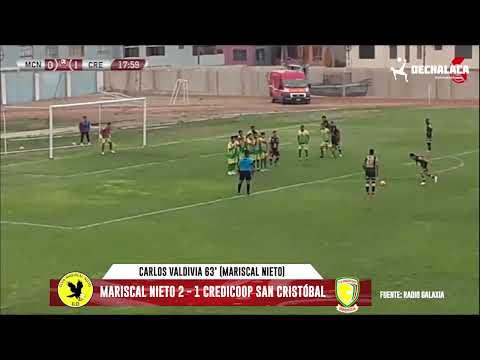 Mariscal Nieto 2 - 1 Credicoop San Cristóbal / Copa Perú 2022 - Fecha 4 / Goles