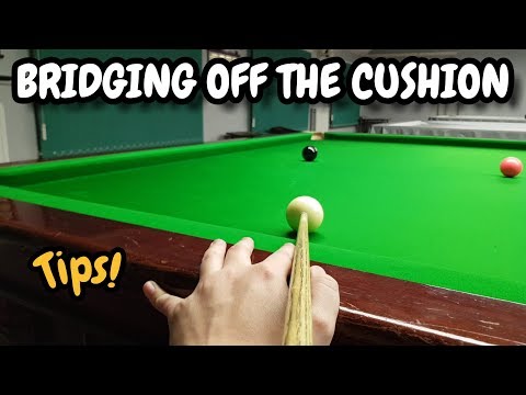 Snooker Bridging Cushion Shots - Cueing Off The Cushion