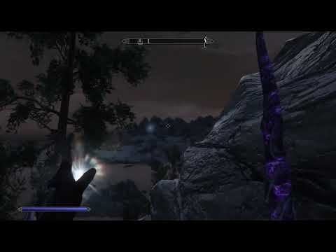 Skyrim: How far can a magelight go?