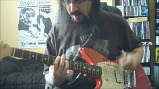 Nirvana - Big cheese - guitar cover - full HD