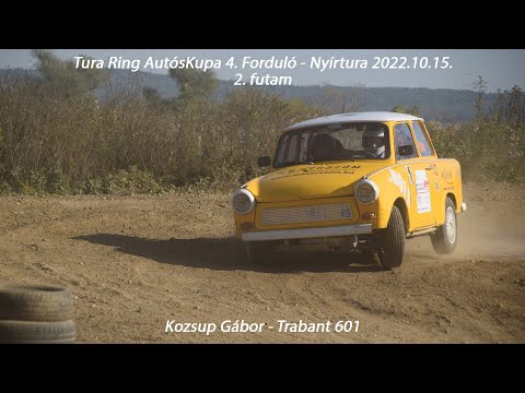 Kozsup Gábor - Trabant 601 Winter Race 22/23 1. Forduló - Edelény 2022.10.16.  2.futam