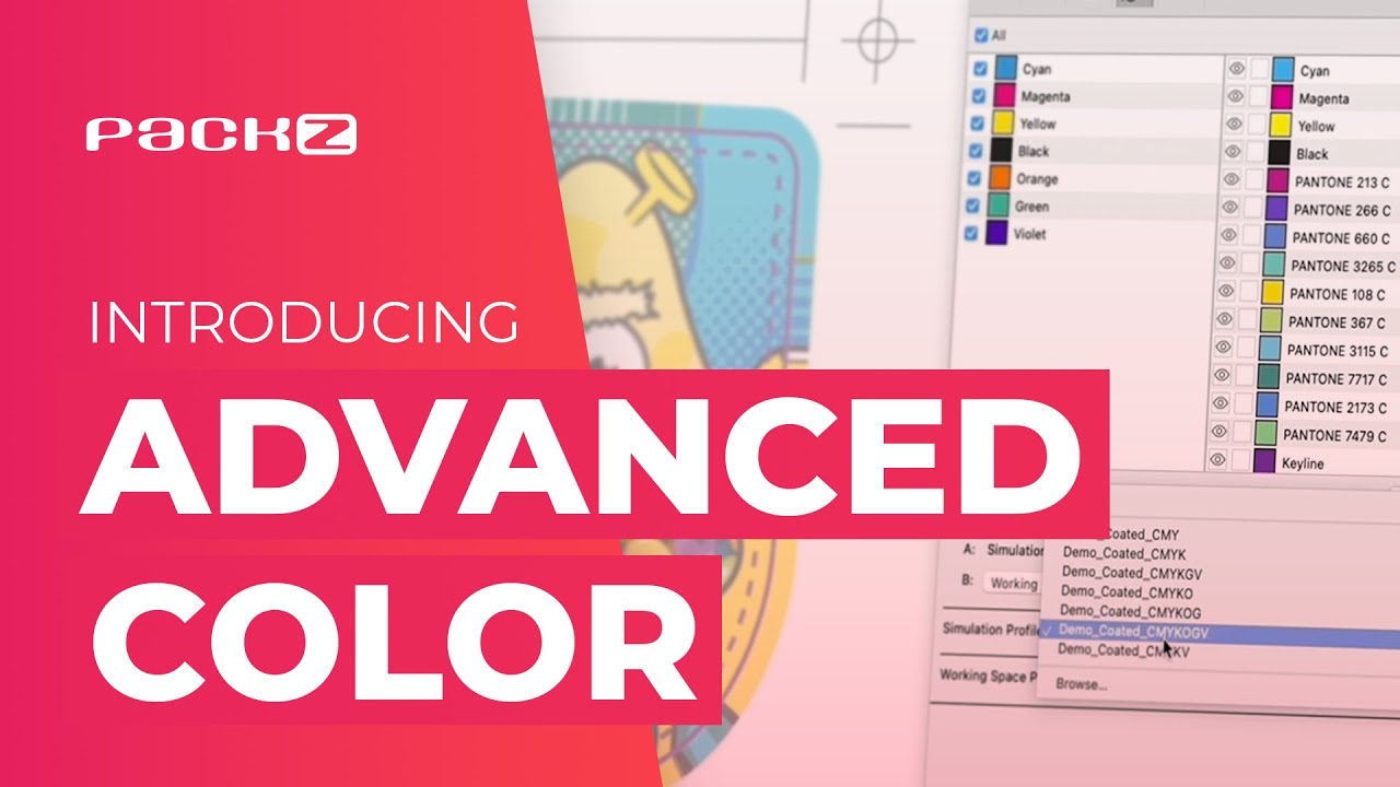 PACKZ - Advanced Color