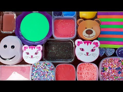 SLIME SMOOTHIE - Mixing Old Slimes And Stuff