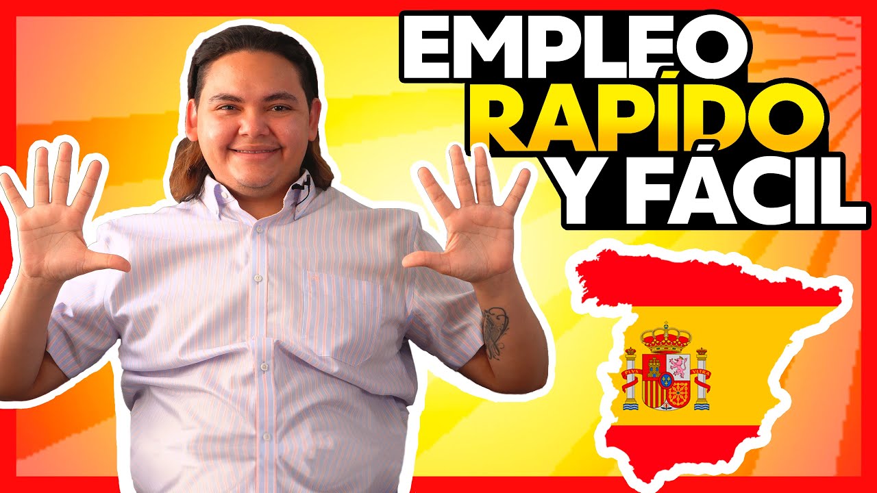 10 TRABAJOS para RECIEN LLEGADOS a ESPAÑA ✅ Como conseguir TRABAJO en ESPAÑA siendo EXTRANJERO