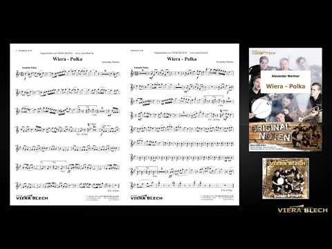 Wiera - Polka | Originalnoten Viera Blech