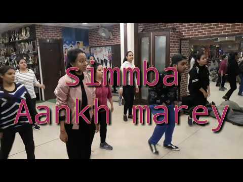 Simmba-aankh marey | Bollywood dance workout | aankh marey zumba
