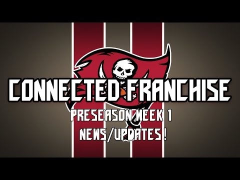 Madden 16 - Connected Franchise: Buccaneers - Preseason Week 1 News/Updates