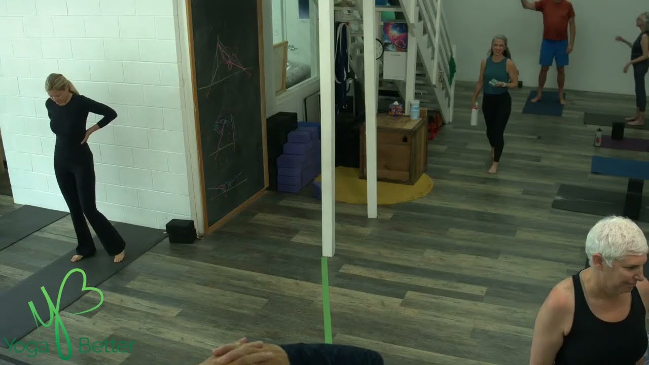 Level 1 - 9am w/ ANDRIA 10.30.24 YOGA BETTER ON LINE! (class starts @ 00:10:24; ends @ 01:10:00)