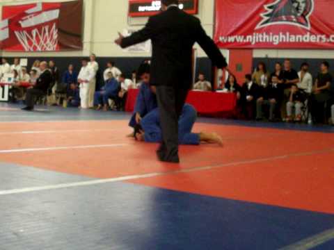 Edwin Vallejo vs Anthony Vennitti 2009 East Coast Judo Championships 2009
