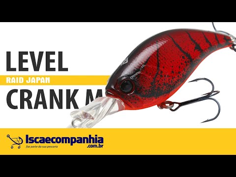 Vídeo Isca Raid Japan Level Crank MID - 5,9cm 11gr