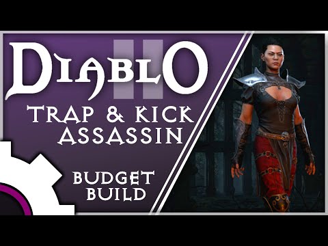 Budget Trapsin with a Kick for Diablo 2 Resurrected - Skills, Items, and Mercenary