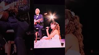 Virginia &amp; Andrea Bocelli Sing &#39;Hallelujah&#39; | The 30th-Anniversary Celebration 💃🎉 | Part II #shorts