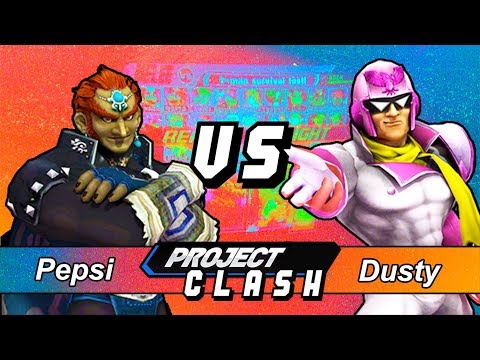 Project M - Pepsi (Ganondorf) VS Dusty (Captain Falcon) - Project Clash 48
