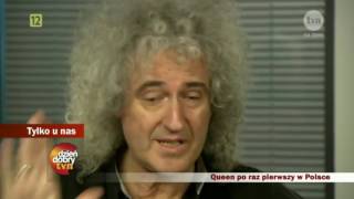 Interview: Queen for the first time in Poland 04/07/2012 (IN POLISH)