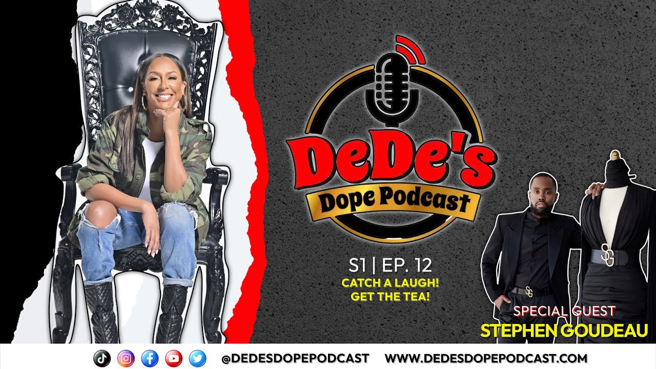 Stephen Goudeau Gears Up for New York Fashion Week with DeDe's Dope Podcast