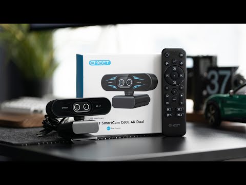 EMEET SmartCam C60E 4K Dual Review: World’s First Dual-Camera 4K Webcam