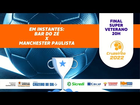 Final Cruzeirão 2022 | SUPER VETERANO: BAR DO ZÉ 🔵 x 🔴 MANCHESTER