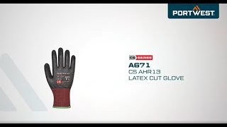 A671 CS Cut F13 Latex Portwest