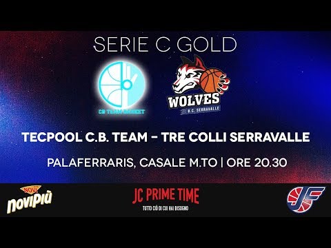 Serie C Gold | Tecpool C.B. Team - Tre Colli Serravalle LIVE