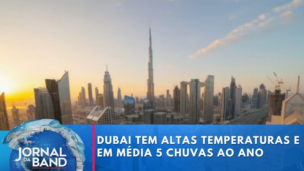 Saiba como Dubai tenta amenizar um calor de 50°C | Jornal da Band