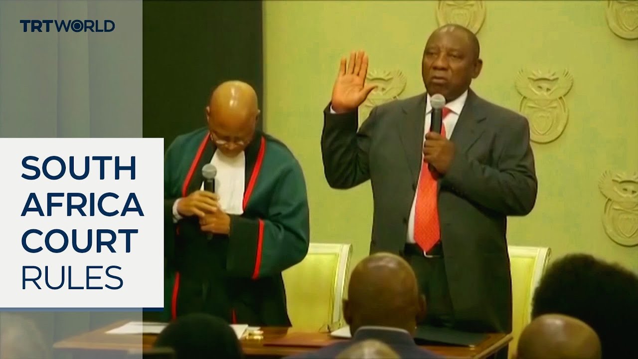 South Africa top court backs Ramaphosa impeachment case