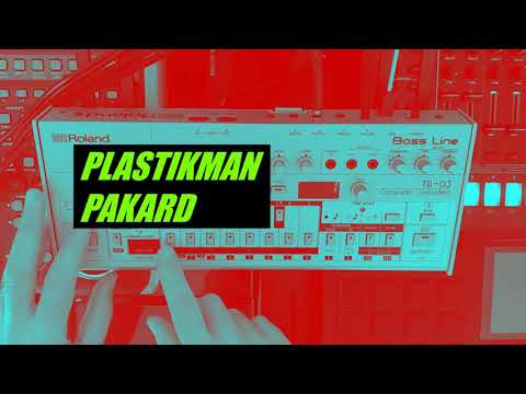 PLASTIKMAN 'PAKARD' TB-303 / TB-03 / TB-3 / TD-3 PATTERN