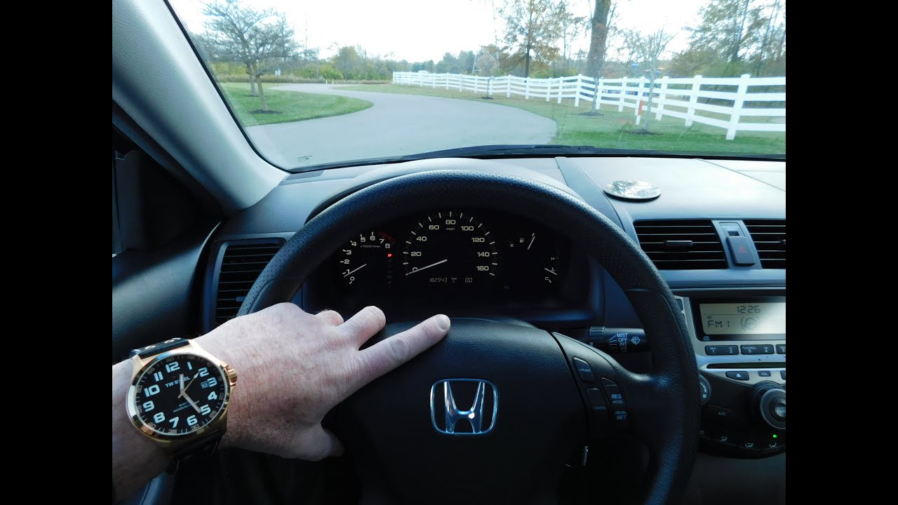 2006 Honda Accord LX 9 Mile City and Freeway Test Drive ...